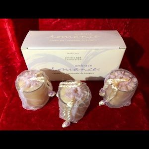 Mary Kay Accents - New! Mary Kay Romance Candle Set Mary Kay Accents - New! Mary Kay Romance Candle Set